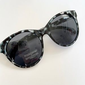 J Crew Gray Black Tortoiseshell Sunglasses NWT
